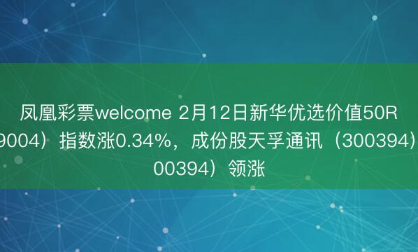 凤凰彩票welcome 2月12日新华优选价值50R（489004）指数涨0.34%，成份股天孚通讯（300394）领涨