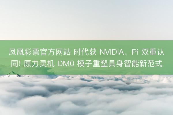 凤凰彩票官方网站 时代获 NVIDIA、Pi 双重认同! 原力灵机 DM0 模子重塑具身智能新范式